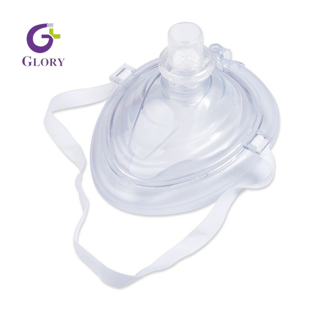 Disposable CPR Mask Portable First Aid Rescue Mask One-Way Valve Artificial Breathing Mask for Emergency CPR Rescue