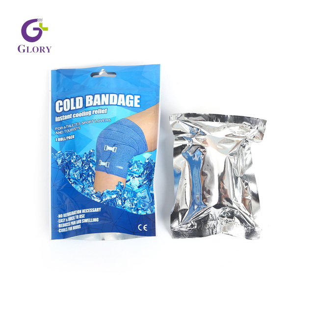 Self‑Activating Instant Cooling Ice Compression Bandage