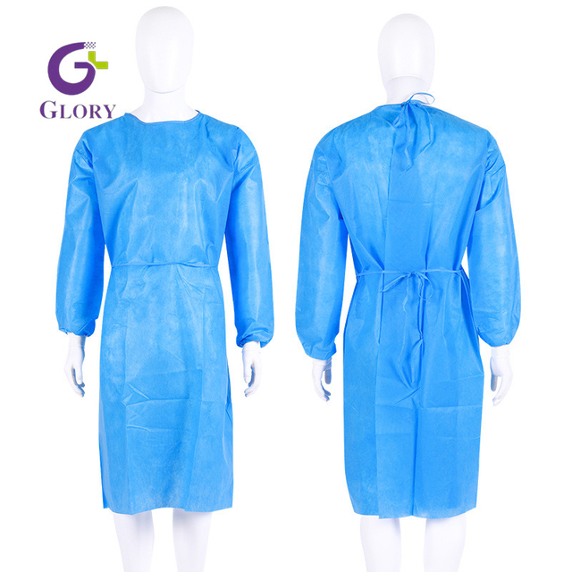 Disposable Non-woven Surgical Gown - Breathable Waterproof Medical Gown for Hospital Operating Room