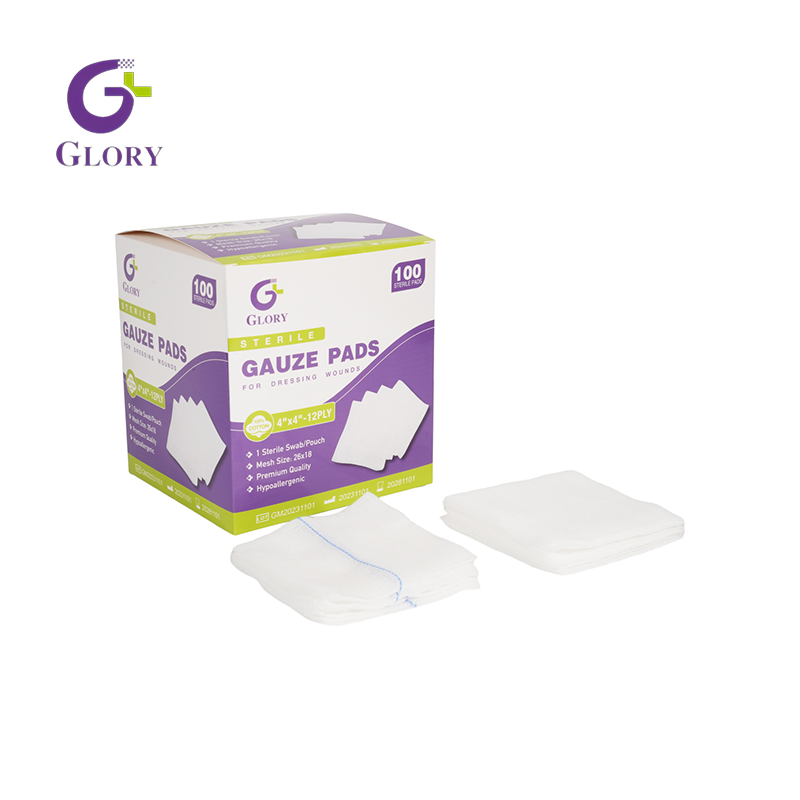Sterile Gauze Swabs Application