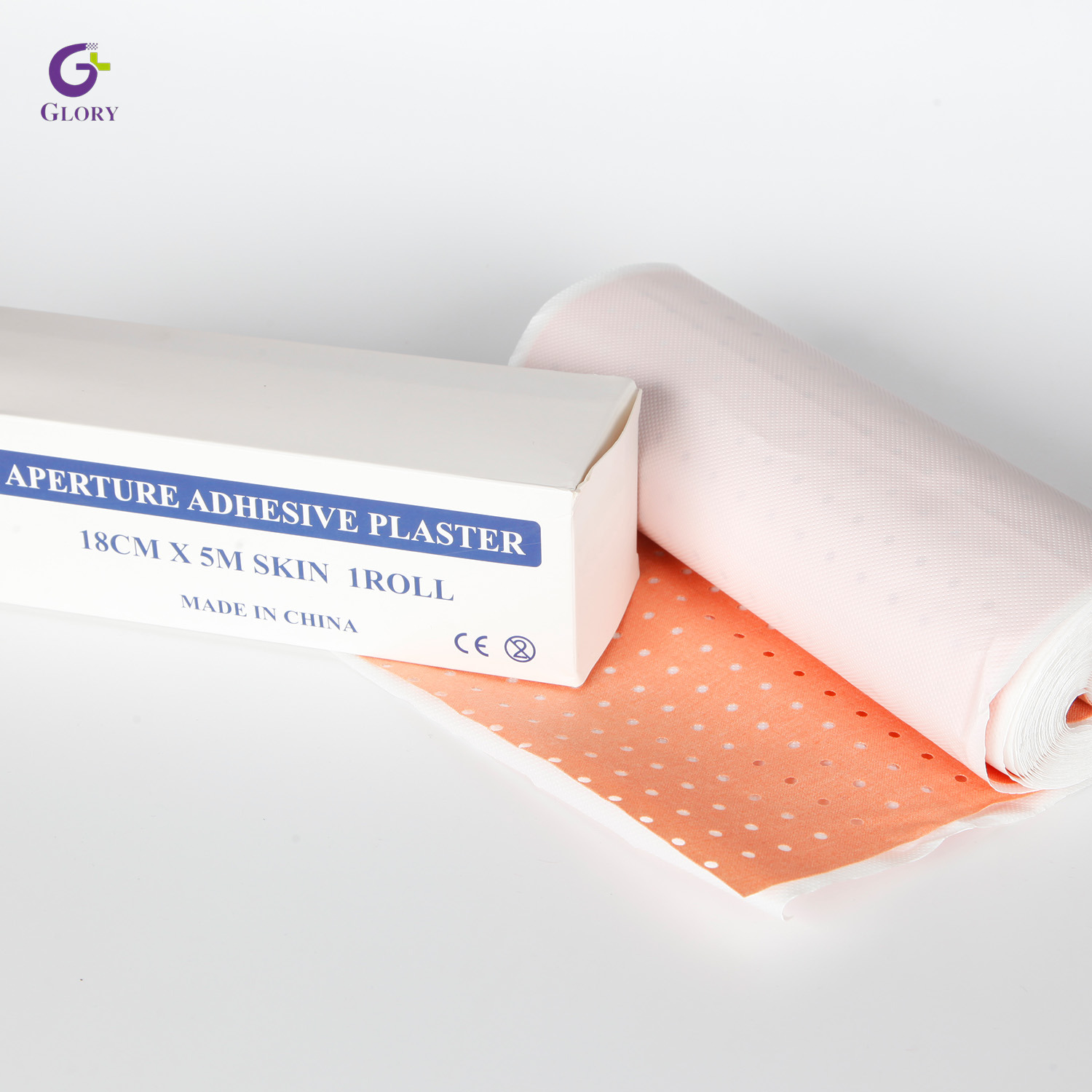 Perforated Zinc Oxide Plaster, Breathable Medical Adhesive Plaster for Wound Dressing Fixation & Joint Support