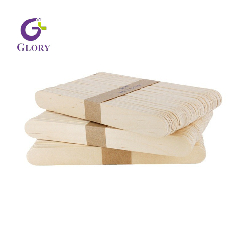 Disposable Wooden Tongue Depressor Sterile Medical Birch Wood Tongue Depressor For Hospital Clinic Oral Examination