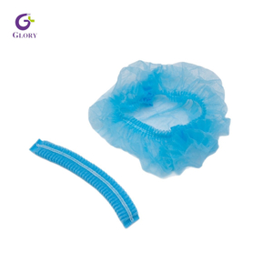 Disposable Non Woven Cap Breathable Dustproof Hair Cover for Food Medical Cleanroom