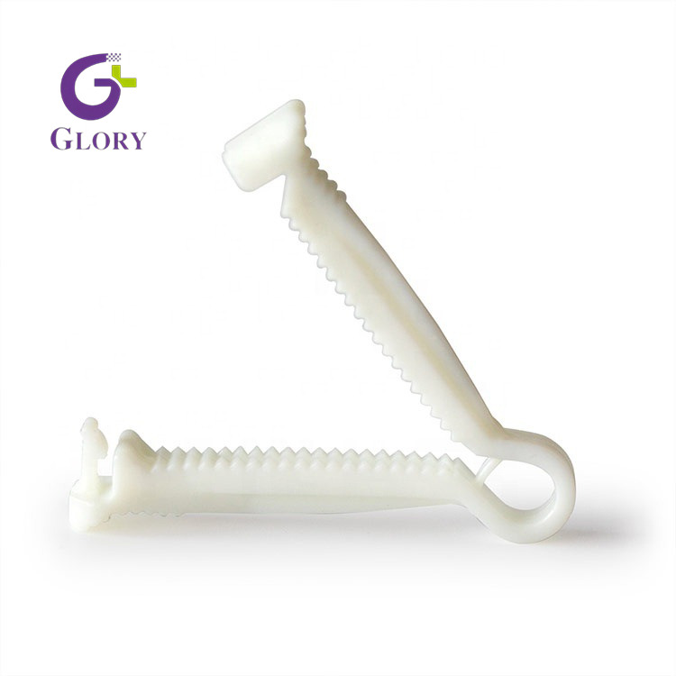 Disposable Umbilical Cord Clamp, Medical Grade Sterile Plastic Umbilical Cord Clipper Safe Anti-Slip Neonatal Cord Clamp for Hospital Obstetric & Clinical Use
