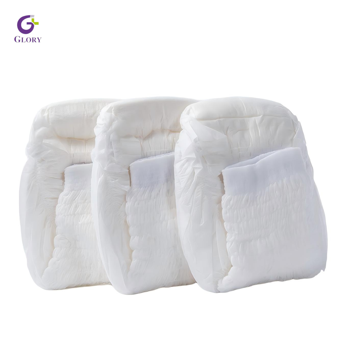Disposable Adult Diapers, High Absorbency Overnight Incontinence Diapers Breathable Leak-Proof Unisex Nappies for Elderly, Postpartum & Bedridden Care