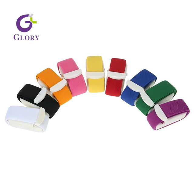 Disposable Medical Tourniquet, Latex Free Elastic Quick Release Tourniquet Portable Sterile Emergency Blood Stop Strap for Hospital, First Aid & Outdoor Rescue