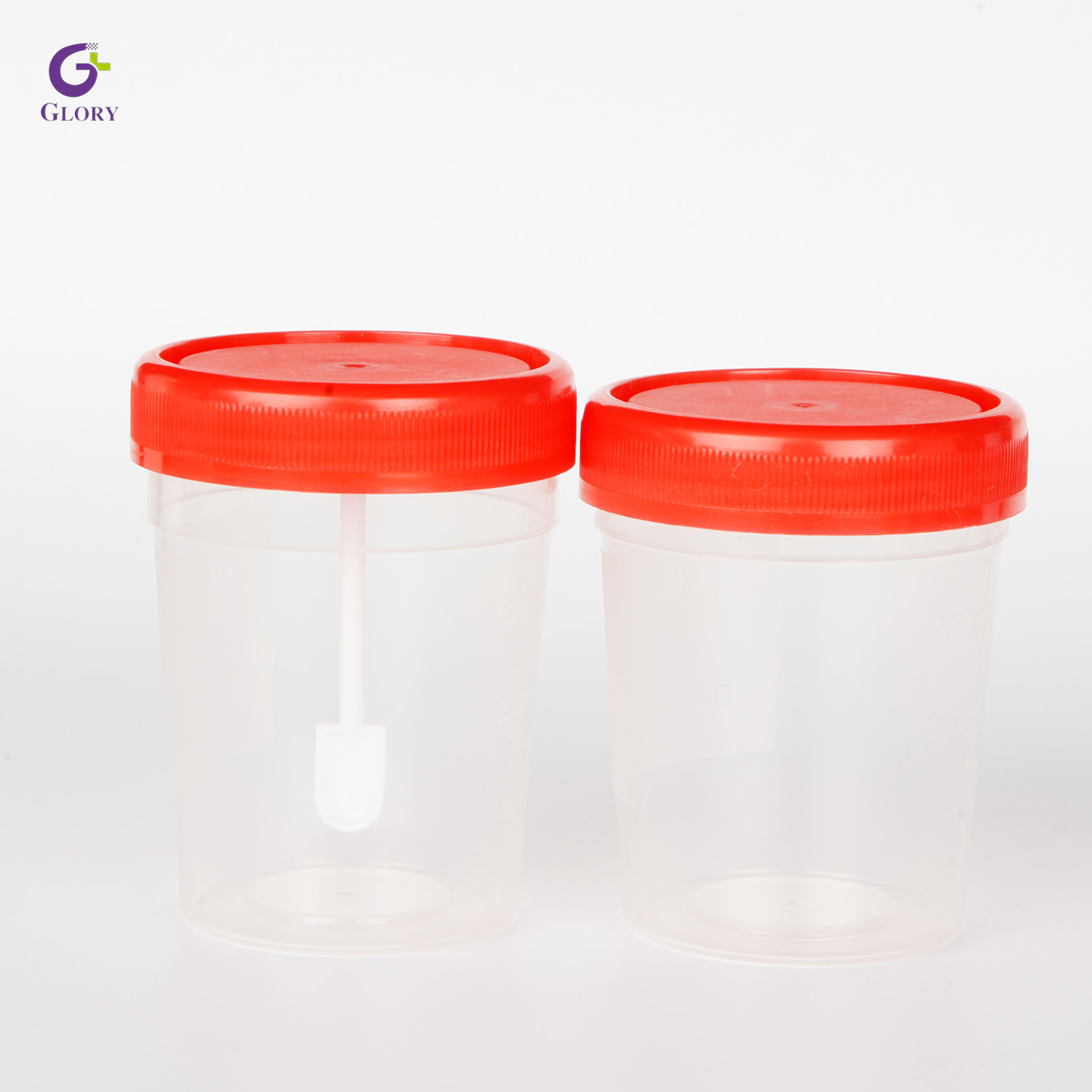 Stool Container with Spoon, Leak-Proof Specimen Collection Cup 