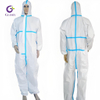 SMS Non Woven Protective Coverall, Lightweight Disposable Isolation Coverall for Medical, Food Processing & Cleanroom Use