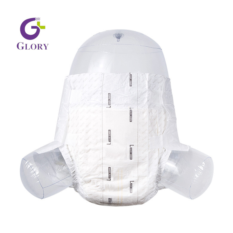 Disposable Adult Diapers, High Absorbency Overnight Incontinence Diapers Breathable Leak-Proof Unisex Nappies for Elderly, Postpartum & Bedridden Care