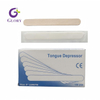 Disposable Wooden Tongue Depressor Sterile Medical Birch Wood Tongue Depressor For Hospital Clinic Oral Examination