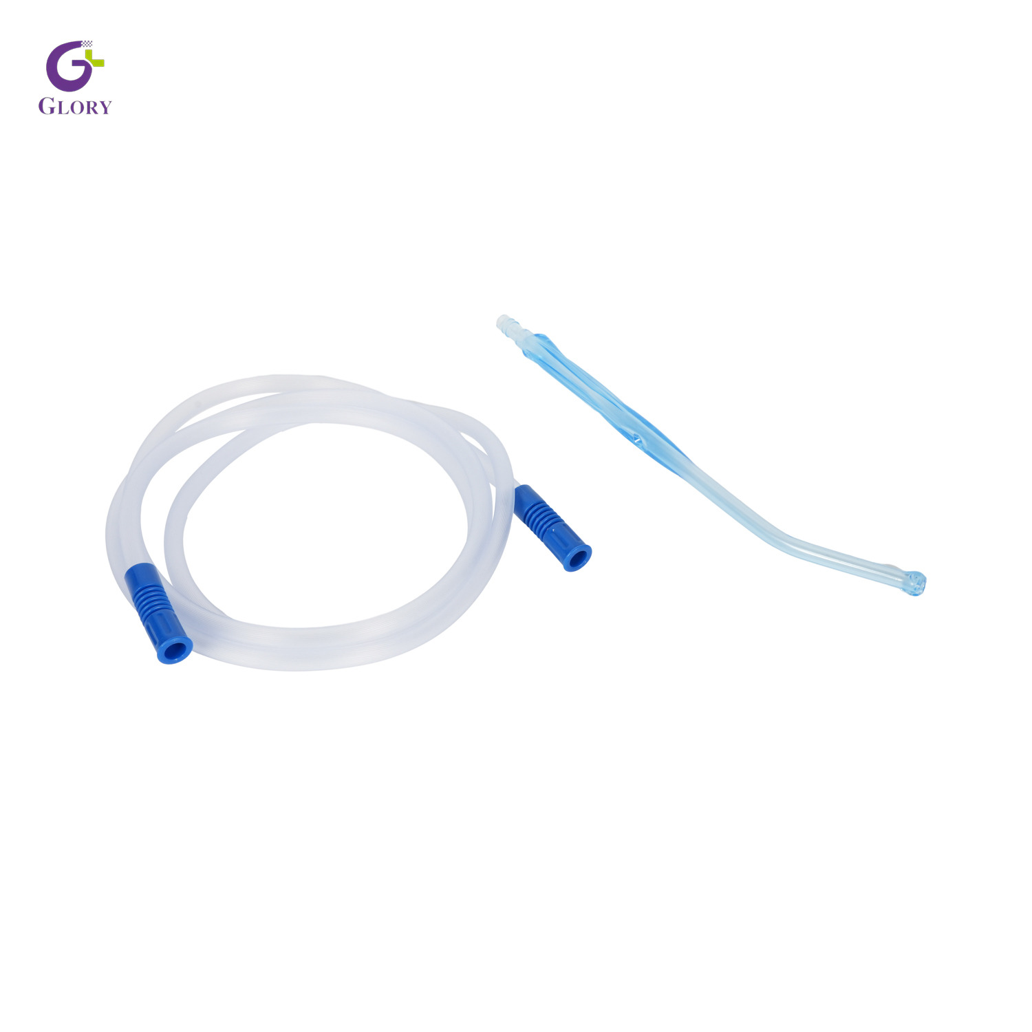 Disposable Suction Connecting Tube With Yankauer Handle, Medical PVC, EO Sterile